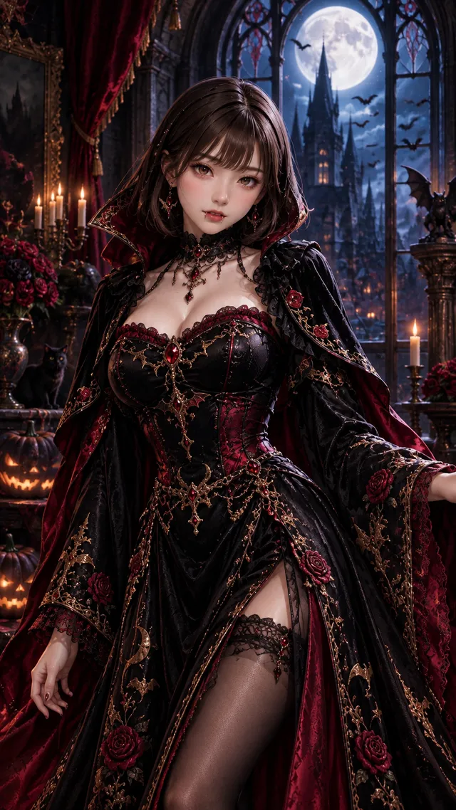 #うちの子のベストショット
ハロウィン仮装 🪄🎃
ドラキュラ🧛‍♀️