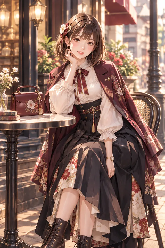 大正モダンファッション🌸の素晴らしいプロンプトを楽しませていただきました✨☺️🫶