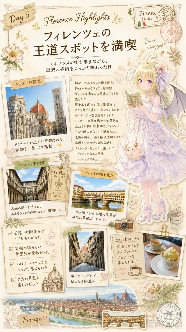 イタリア旅行5日目♪
