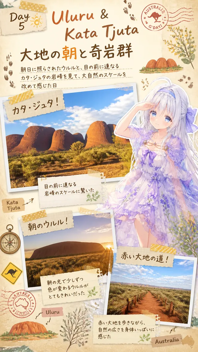 #うちの子のオーストラリア旅行