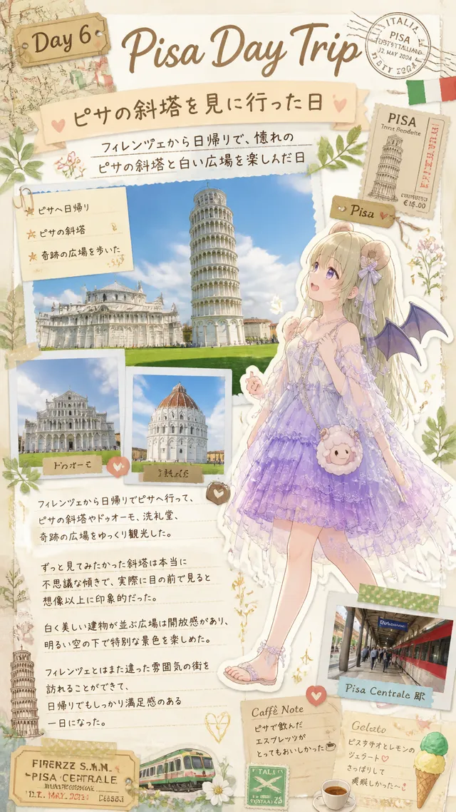 イタリア旅行6日目♪