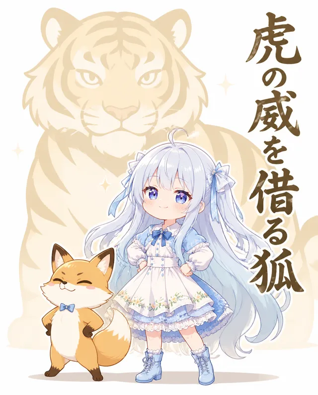 虎の威を借る狐♪