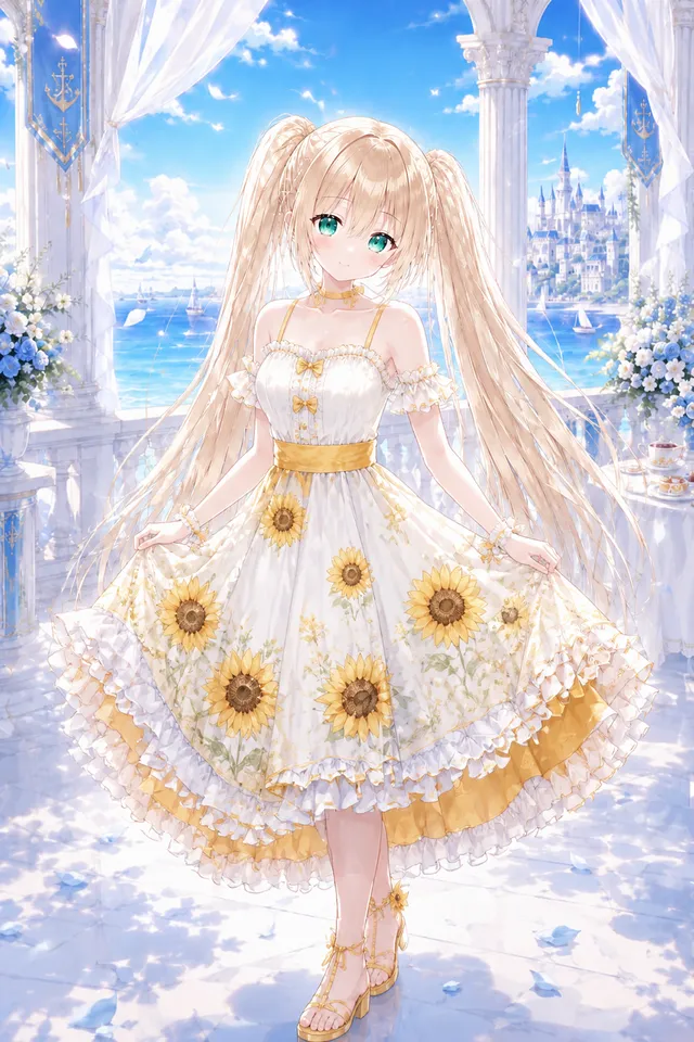 夏のワンピース♪