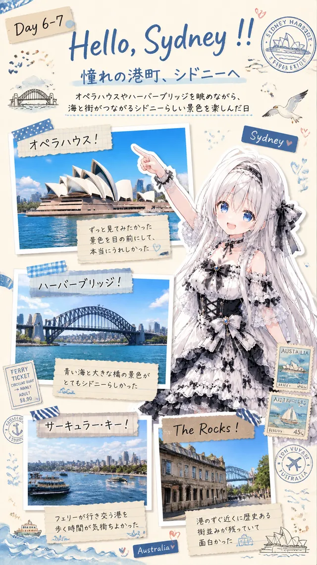 #うちの子のオーストラリア旅行
