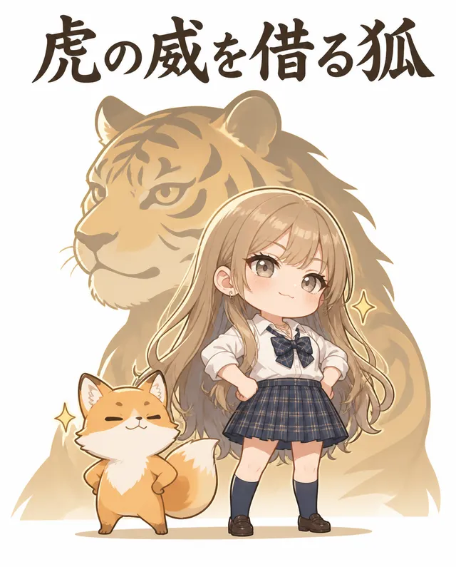 ことわざ辞典｢虎の威を借る狐｣