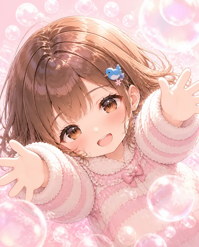 プロンプトお借りしました✨
可愛くできました☺️