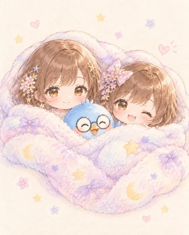 可愛く包まれてます✨
プロンプトありがとうございます