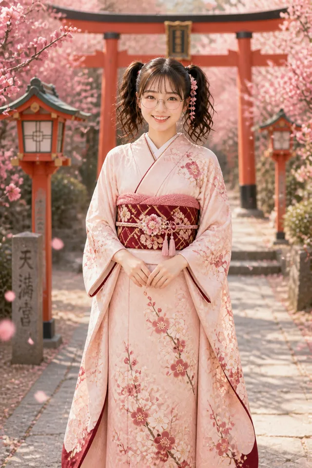 lomiね着物も似合うんです👘