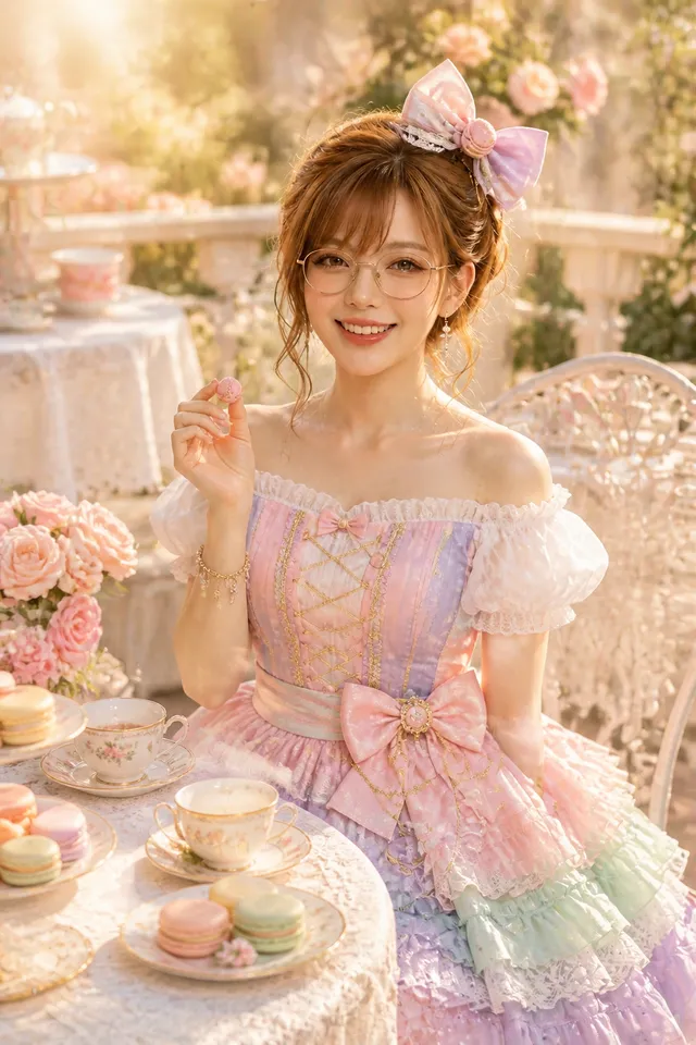 きっと腕はドレスの中🫣ﾁﾗｯ
意外にフェミニンも似合う✨️