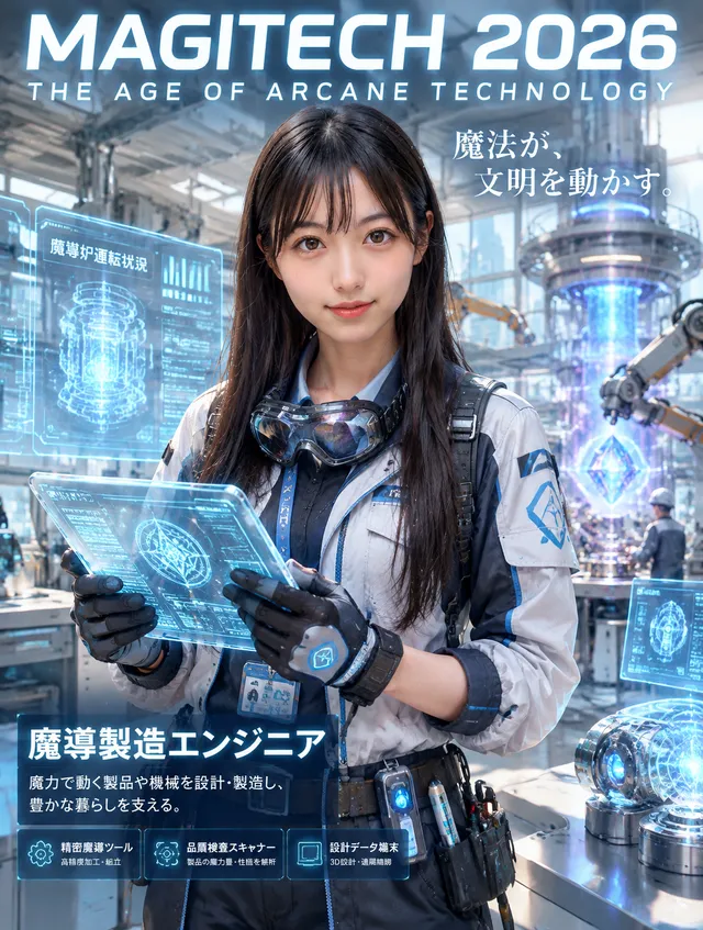 MAGITECH 2026 — 魔法文明世界・職業変身ガチャ