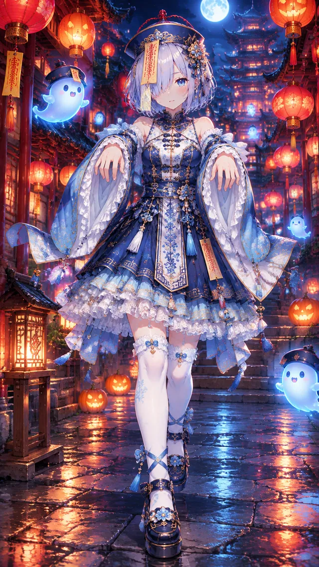 今日はハロウィン当日ですー。
ハロウィンコスプレでキョンシーよく見かけるんですが、全然関係ないですよね！かわいいからいいけど #うちの子のベストショット