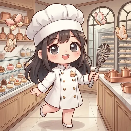 雫 お料理がんばります