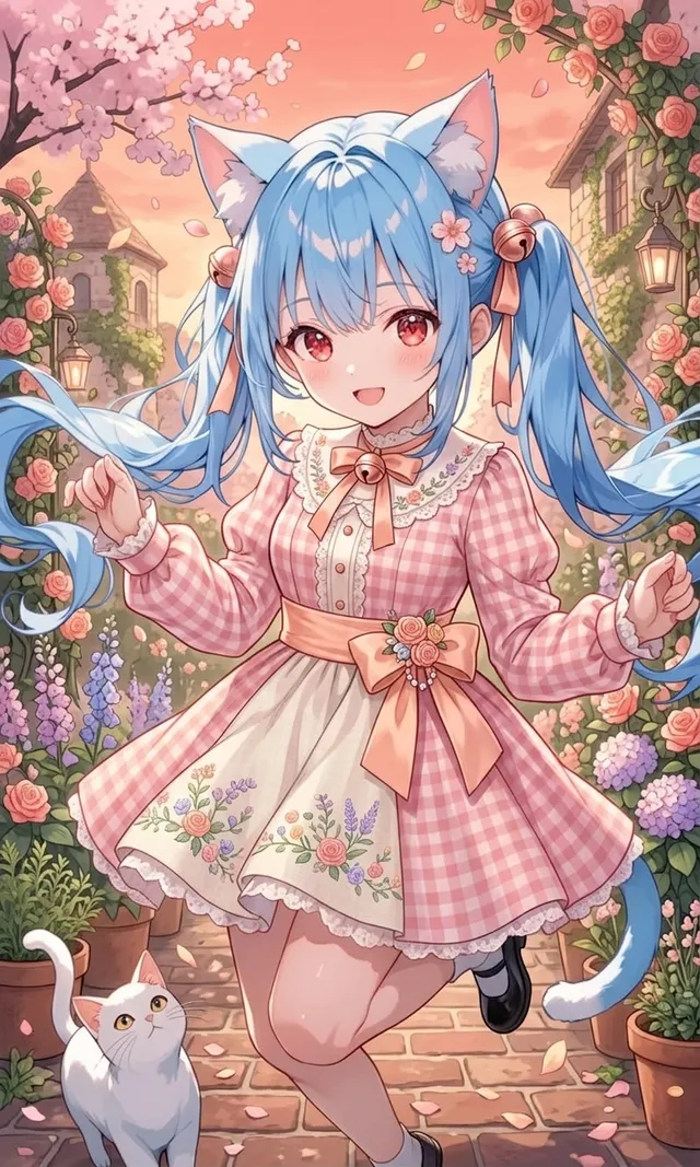 ガーデンパーティードレス