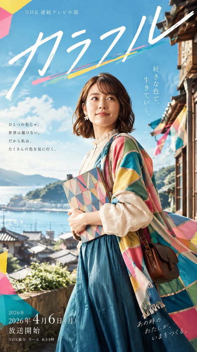 改良プロンプトも遊ばせていただきました⭐️
朝から元気出そうなドラマ🤩✨
