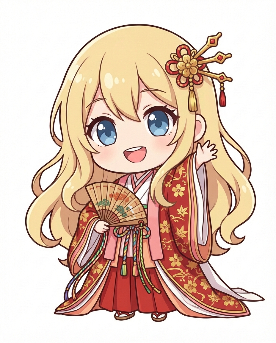 ひな祭り！ちびキャラ！