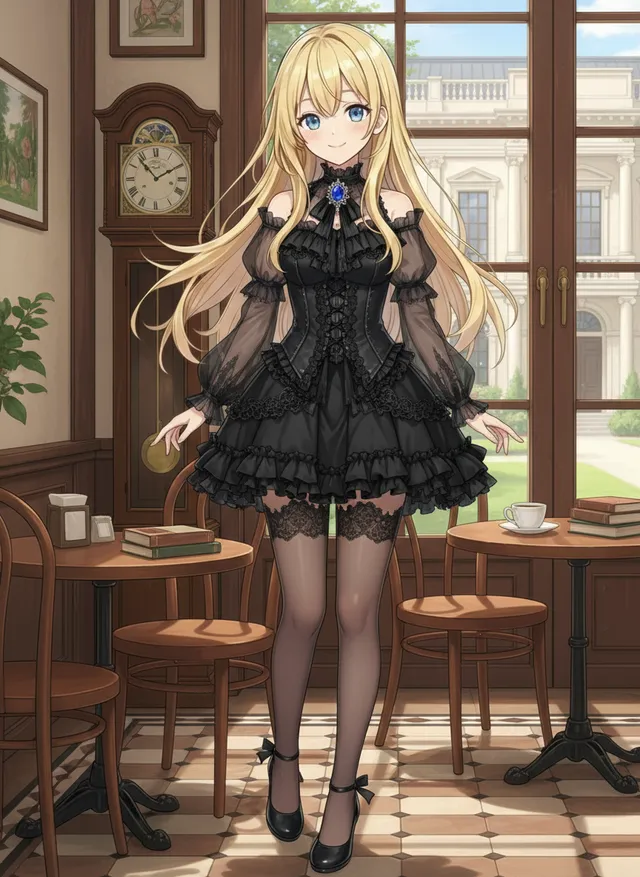 ゴシックドレス👗𓈒𓂂𓏸