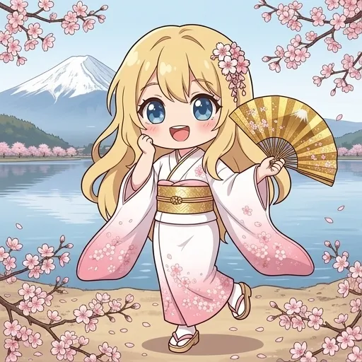 桜と富士山❗️🗻