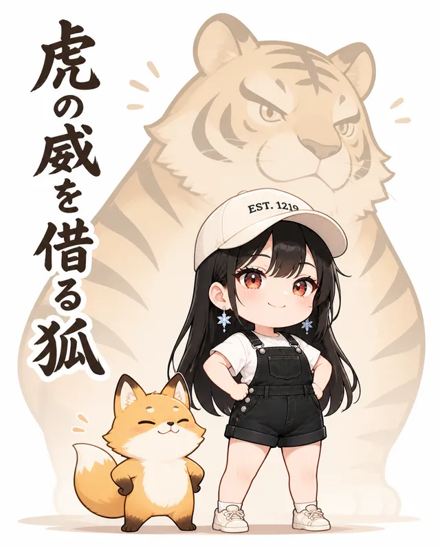 虎の威を借る狐🦊