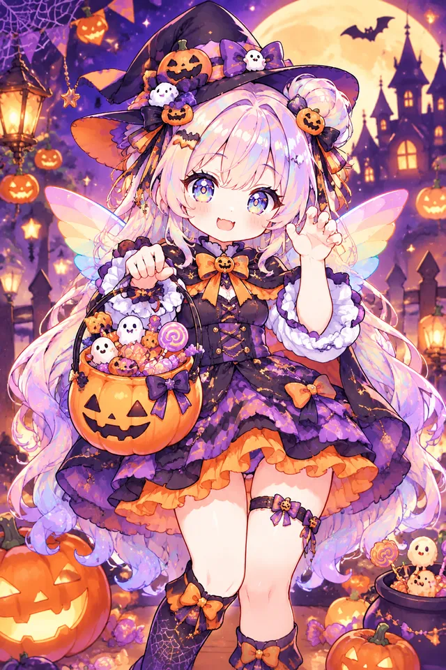 【アイリス】 trick or treat🎃👻🍭